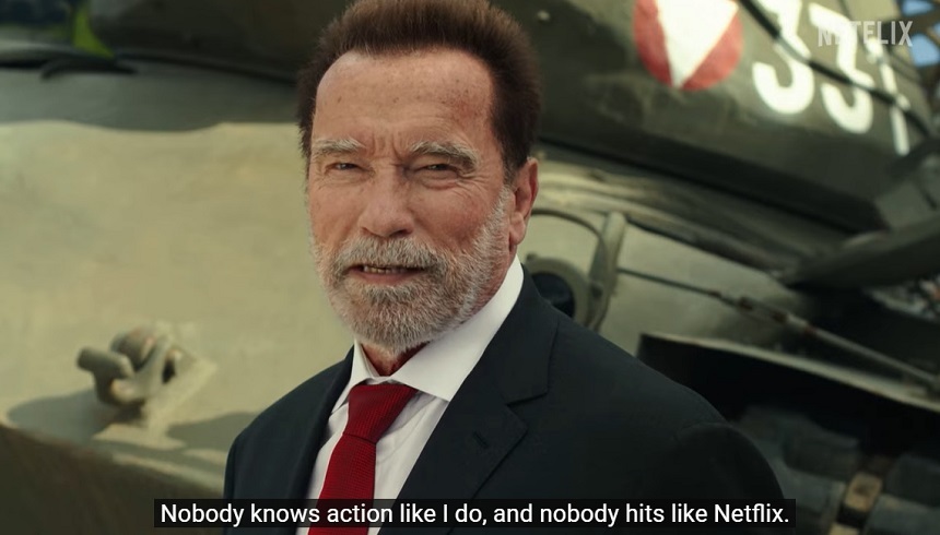 Arnold Schwarzenegger prezintă filmele de acţiune de la Netflix - VIDEO