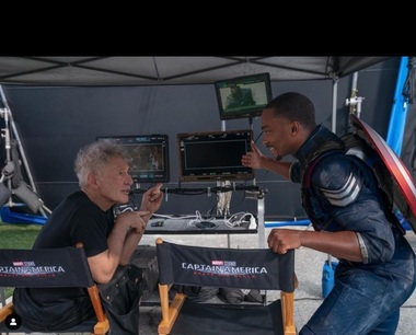 „Captain America 4” - Marvel schimbă titlul filmului şi prezintă o fotografie cu Harrison Ford la filmări 