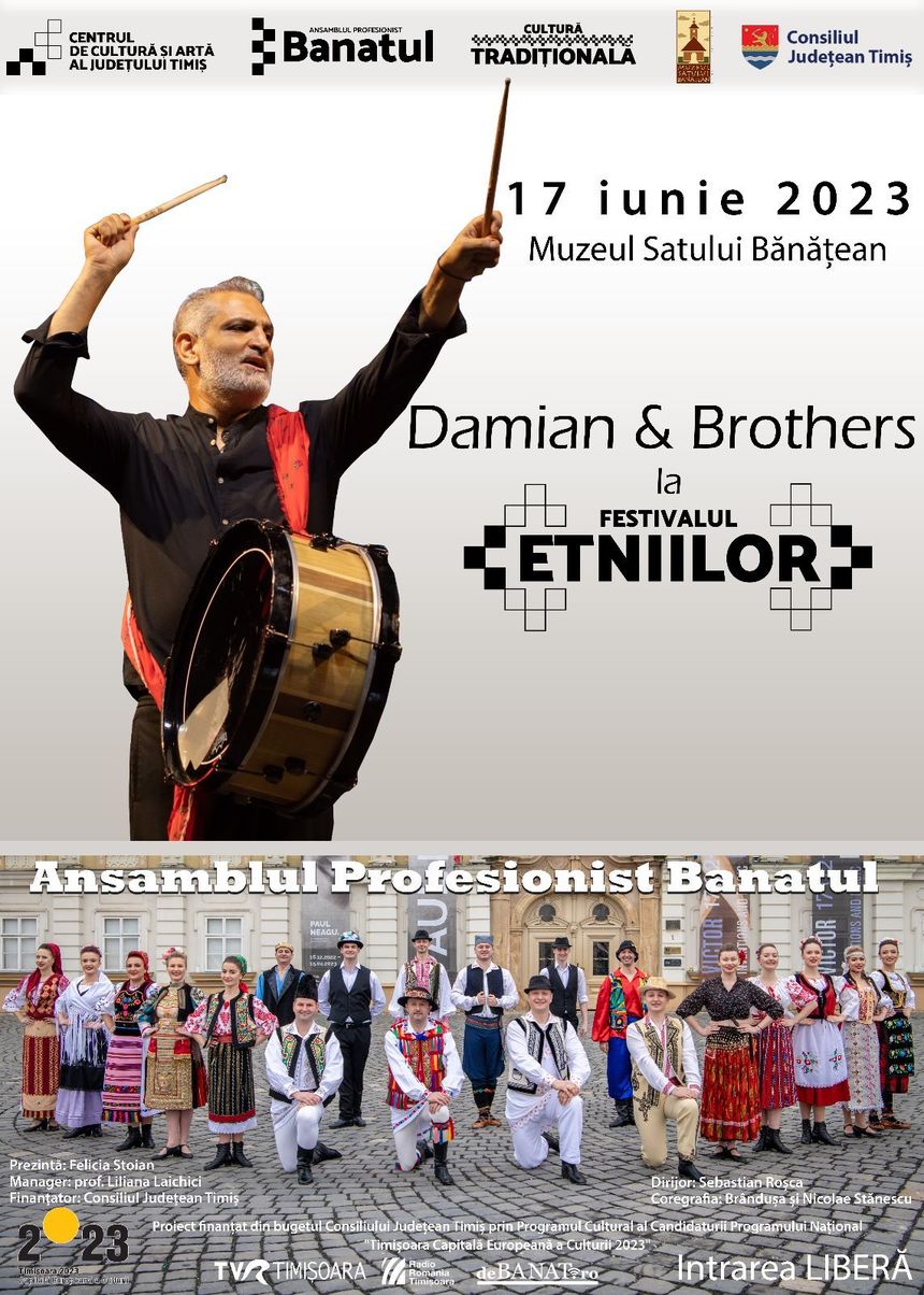 Damian Drăghici, invitat la Festivalul Etniilor de la Timişoara