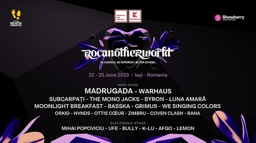 Subcarpaţi, The Mono Jacks, byron, între artiştii care vor cânta la Rocanotherworld, care a început la Iaşi
