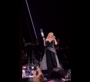 Adele le-a cerut fanilor să nu mai arunce cu obiecte în muzicieni, după incidente la concertele Pink, Kelsea Ballerini, Bebe Rexha, Ava Max - VIDEO