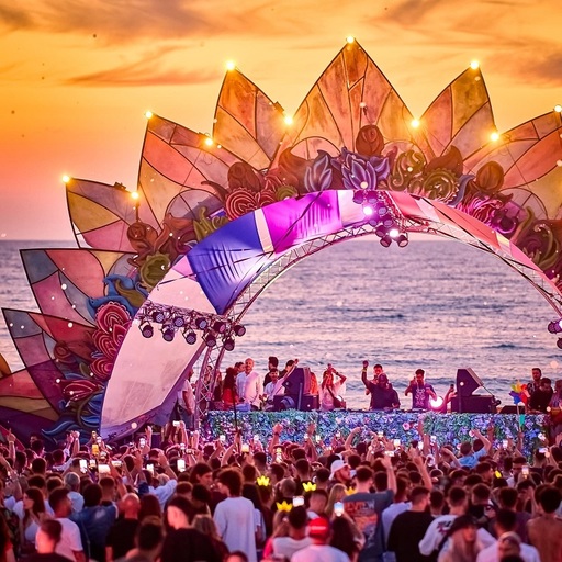 Neversea 2023 - Peste 65.000 de fani din România şi din străinătate au ajuns la malul Mării Negre în prima zi. Lil Uzi Vert a cântat în premieră la festival