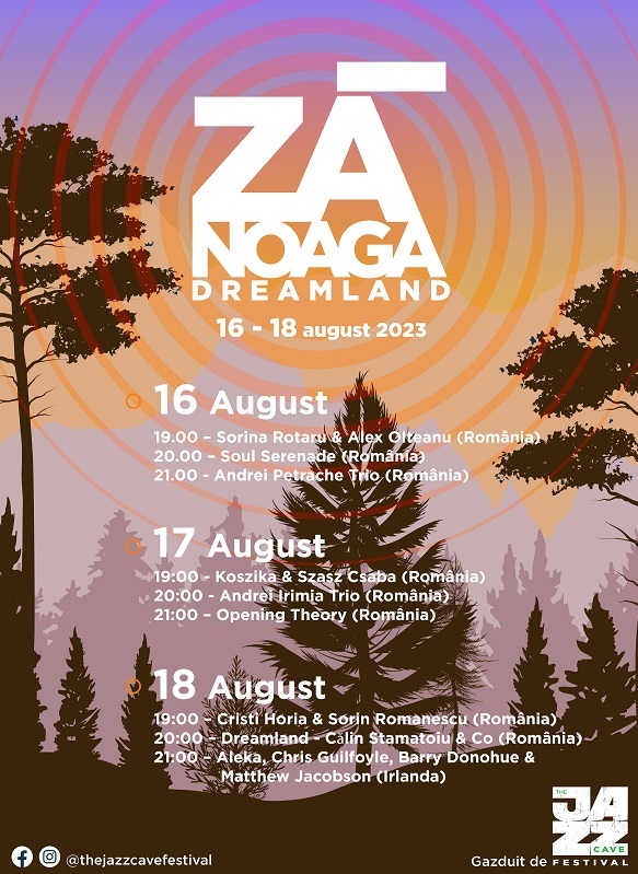 The Jazz Cave Festival va avea loc, între 16 şi 18 august, în staţiunea Peştera-Padina
