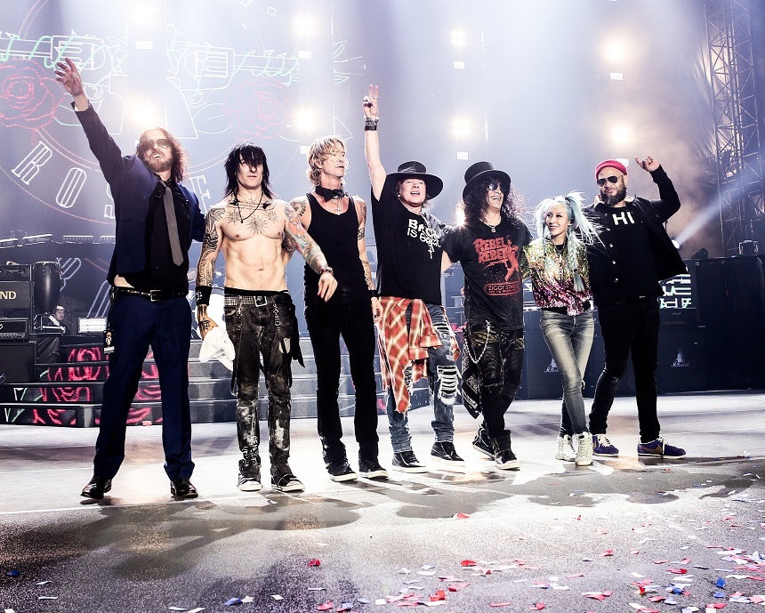 Program şi regulament de acces la concertul Guns N’ Roses de pe Arena Naţională Bucureşti - FOTO