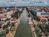 Primăria Timişoara începe lucrările de construcţie la o nouă pasarelă peste Bega, după demolarea celei vechi