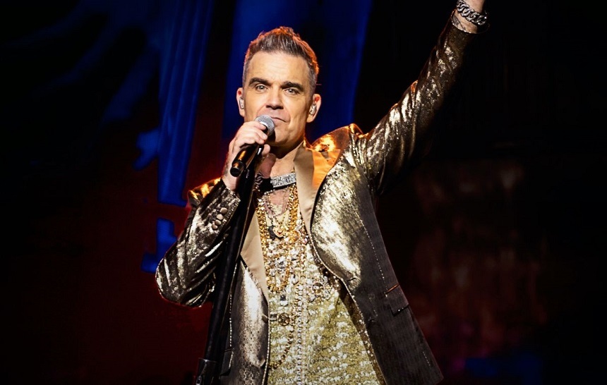 Concert Robbie Williams la Bucureşti - Ecrane de 22 de metri şi cerinţe speciale tehnice şi culinare din partea echipei de producţie a artistului britanic