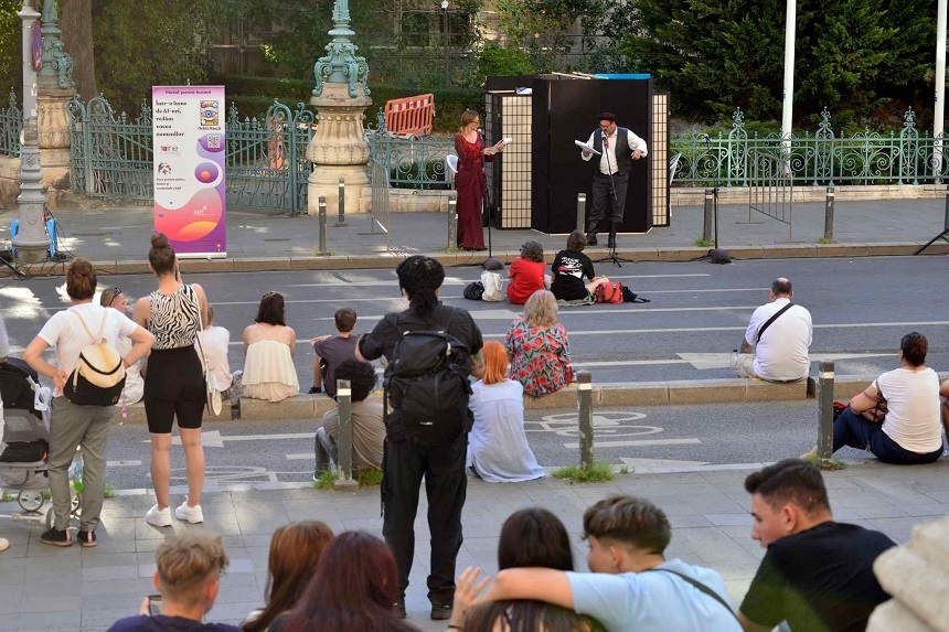 Expoziţii de pictură, spectacole de teatru şi ateliere de lectură în programul „Străzi deschise - Bucureşti, Promenadă urbană”, pe 5 şi 6 august