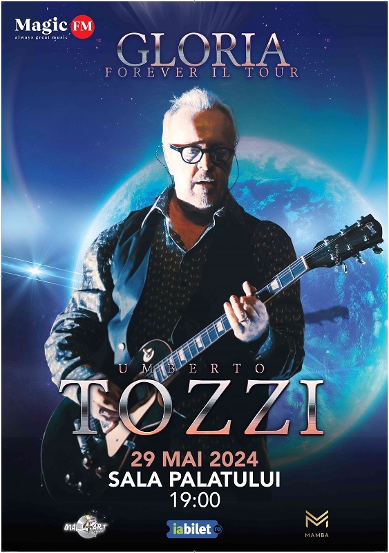 Concertul lui Umberto Tozzi de la Sala Palatului, amânat pentru anul viitor din cauza unei accidentări severe. Mesajul artistului