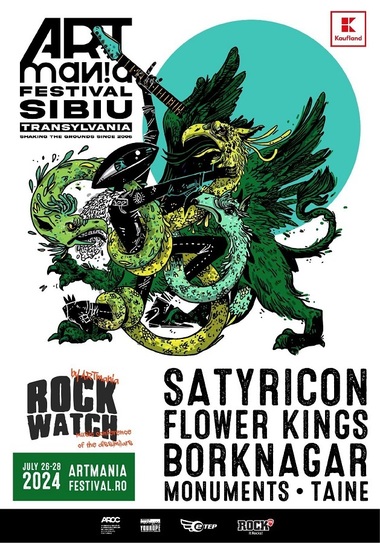 Satyricon, The Flower Kings, Monuments, Borknagar şi Taine, primii artişti confirmaţi la ARTmania Festival 2024