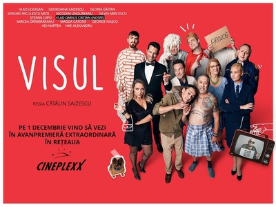 Filmul "Visul", regizat de Cătălin Saizescu, va avea avanpremiera la 1 Decembrie iar proiecţii cu echipa vor fi organizate în 10 oraşe din 7 decembrie