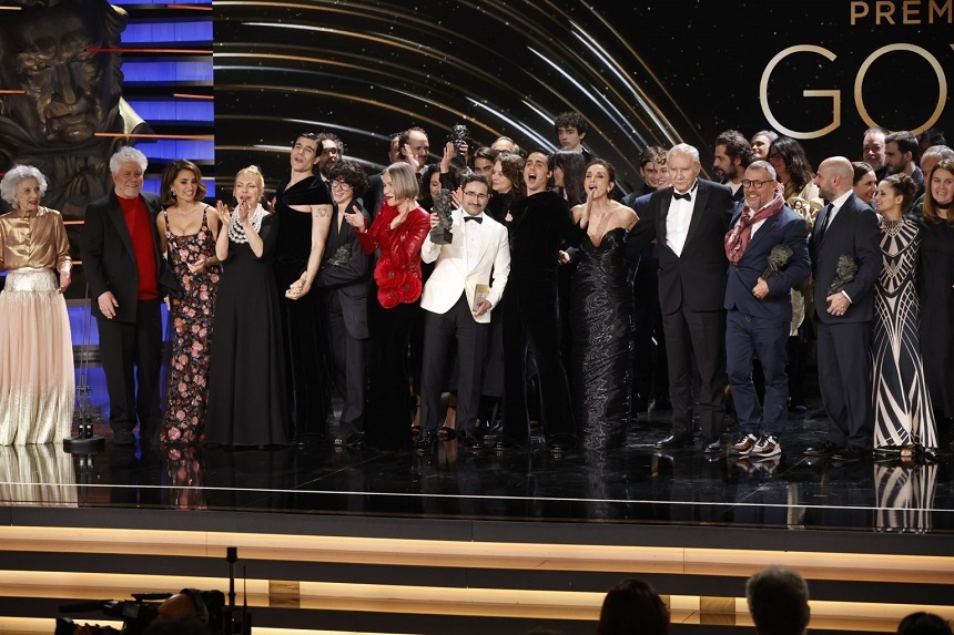 "La sociedad de la nieve" şi Juan Antonio Bayona au dominat gala premiilor Goya cucerind 12 trofee