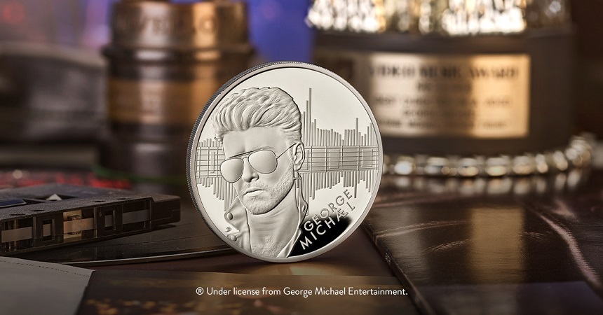Monetăria Regală a Marii Britanii a prezentat o nouă monedă de colecţie dedicată lui George Michael