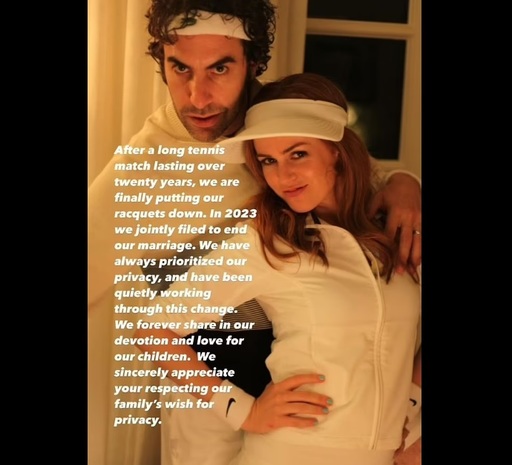 Actorii Sacha Baron Cohen şi Isla Fisher au depus actele de divorţ