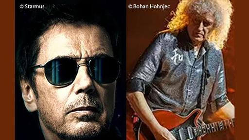 Brian May şi Jean-Michel Jarre, împreună pe scenă pentru un concert unic la Bratislava