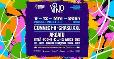 VINO, festival muzical şi street food, va avea loc între 9 şi 12 mai la Sibiu. Concerte cu Connect-R, Grasu XXL, Argatu, Bitză, Faust, în Parcul Tineretului