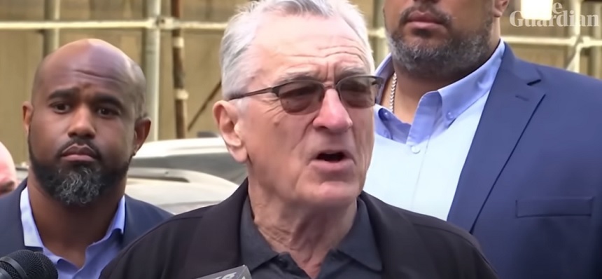 Lui Robert De Niro i s-a refuzat un premiu după ce s-a pronunţat împotriva lui Trump - VIDEO