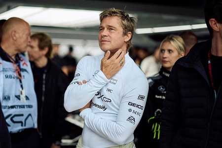 "F1" - Primele imagini din filmul despre Formula 1 al lui Brad Pitt - VIDEO