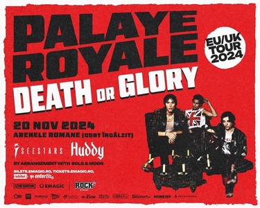 Trio-ul Palaye Royale va concerta la Arenele Romane din Bucureşti în 20 noiembrie