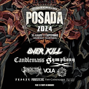 Candlemass, Dordeduh, Thy Catafalque şi Diluvian Collapse, la Posada Rock Festival 2024