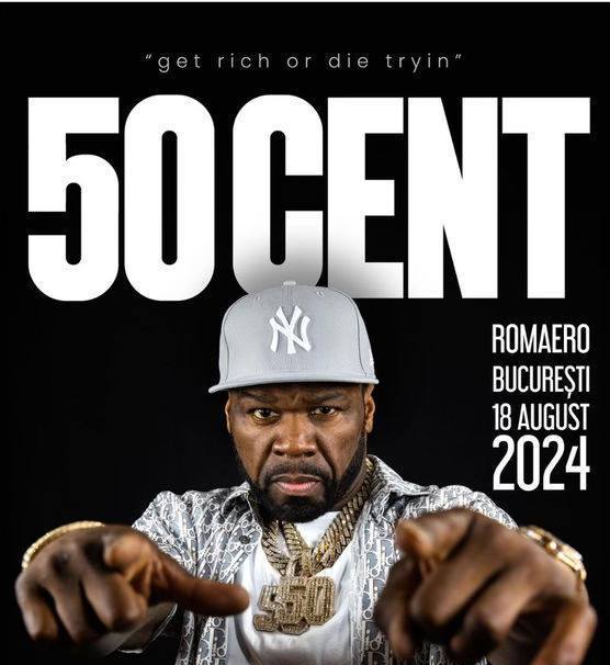 50 Cent, în România - Rapperul a solicitat crispy strips, muştar american şi tacâmuri de argint 