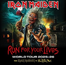 Trupa britanică Iron Maiden a anunţat turneul mondial "Run For Your Lives"