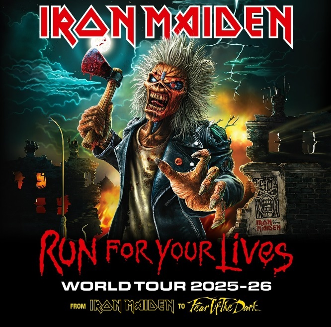 Trupa britanică Iron Maiden a anunţat turneul mondial "Run For Your Lives"