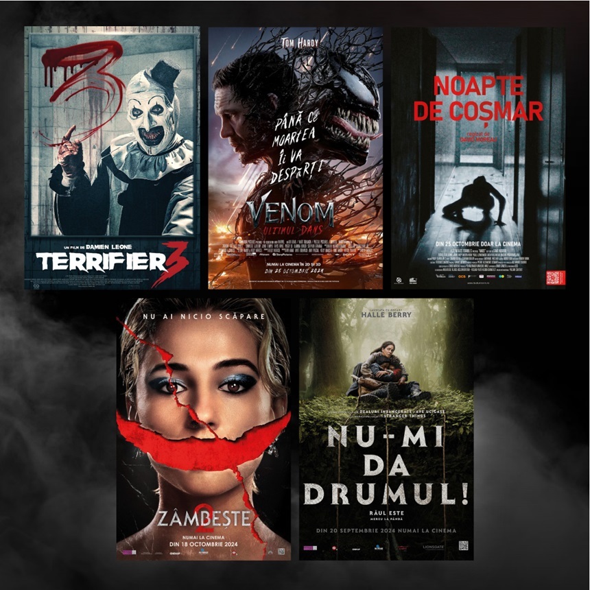 Filme de groază pentru fanii Halloween, în Cinema City/ VIDEO