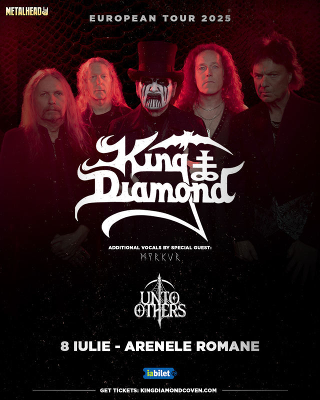 Formaţia King Diamond va concerta în 8 iulie la Arenele Romane din Bucureşti/ VIDEO