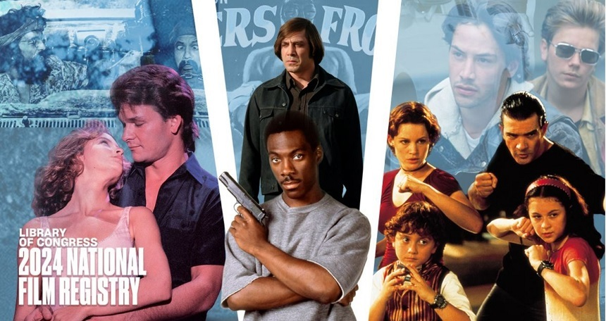 "Star Trek II: The Wrath of Khan", "Dirty Dancing", "Beverly Hills Cop", "The Social Network", printre cele 25 de filme incluse în Registrul Naţional al Filmelor 