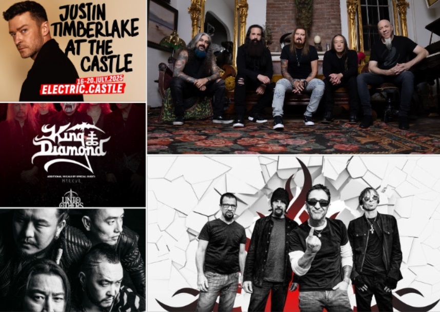 Concertele anului 2025 în România - Godsmack, The HU, King Diamond, Dream Theater, Joe Satriani, Steve Vai, Gojira, Justin Timberlake, Queens of the Stone Age