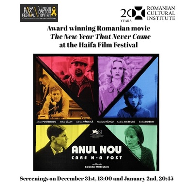 „Anul Nou care n-a fost”, în regia lui Bogdan Mureşanu, va fi prezentat la Festivalul Internaţional de Film de la Haifa/ VIDEO