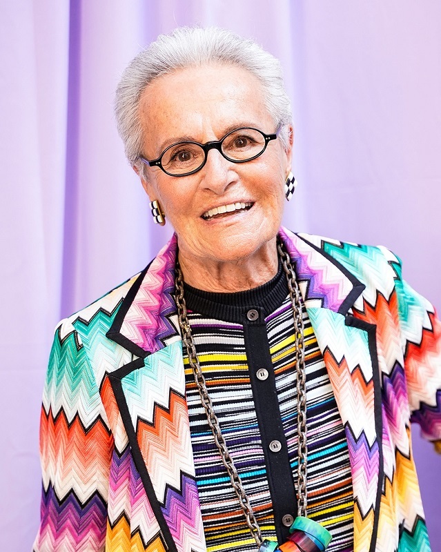 Rosita Missoni, apreciată creatoare de modă italiană, a murit la vârsta de 93 de ani