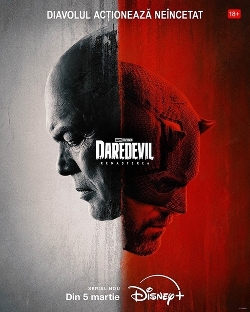 Noul serial „Daredevil: Renaşterea” va fi lansat pe Disney + în 5 martie/ VIDEO