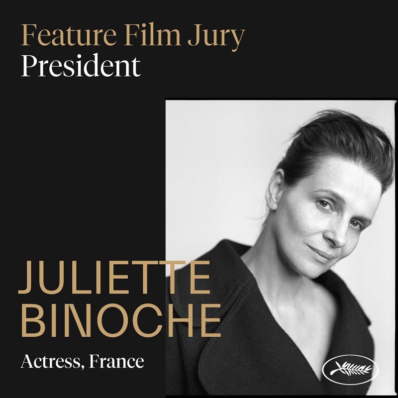 Juliette Binoche va prezida juriul la cea de-a 78-a ediţie a Festivalului de Film de la Cannes, în mai