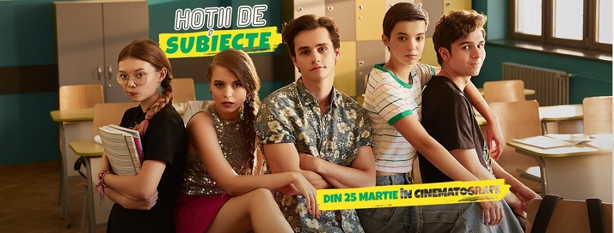 "Hoţii de subiecte!", cu Karina Jianu, Ştefan Iancu, Ana Toda, Dragoş Prundeanu şi Alexia Galeş, cel mai nou film pentru adolescenţi - VIDEO