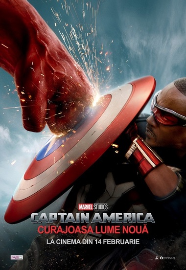 "Captain America: Brave New World" din universul Marvel, în cinematografele româneşti