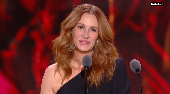 "Viaţa mea este un vis", a spus Julia Roberts la primirea premiului César onorific - VIDEO