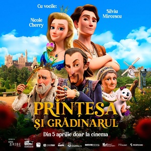 Animaţia pentru copii „Prinţesa şi grădinarul”, cu Nicole Cherry şi Silviu Mircescu, în cinematografe din 5 aprilie/ VIDEO