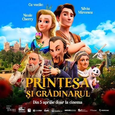 Animaţia pentru copii „Prinţesa şi grădinarul”, cu Nicole Cherry şi Silviu Mircescu, în cinematografe din 5 aprilie/ VIDEO