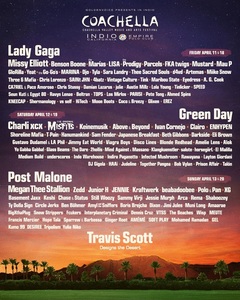 Lady Gaga, Green Day şi Post Malone sunt cap de afiş la Coachella