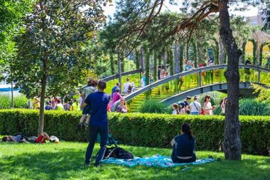 West Side Flower Fest, în Parcul Drumul Taberei - Grădina din „Jack şi Vrejul de Fasole”, între cele 12 grădini literare recreate şi inspirate din cărţi cunoscute - FOTO