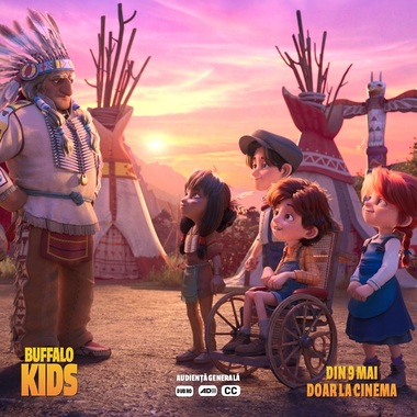 Animaţia "Buffalo Kids", o poveste despre compasiune şi tandreţe, bazată pe evenimente reale, din 9 mai doar în cinematografe - VIDEO
