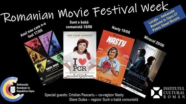 Primul Festival de Film Românesc organizat la Nicosia va avea loc între 17 şi 20 iunie. În program: „Nasty” şi „Sunt o babă comunistă”