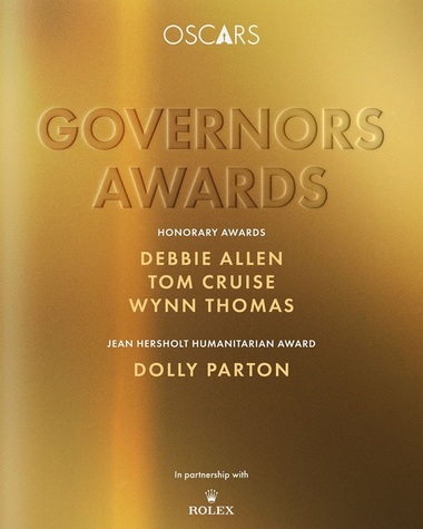 Tom Cruise, Dolly Parton, Debbie Allen şi Wynn Thomas vor primi Oscaruri onorifice