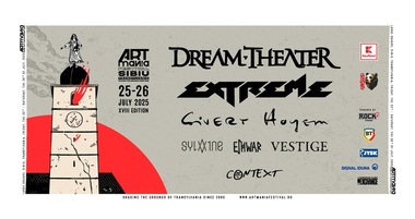 ARTmania Festival 2025 - O experienţă de cultură şi educaţie la Sibiu/ Dream Theater va cânta cu legendarul Mike Portnoy la tobe