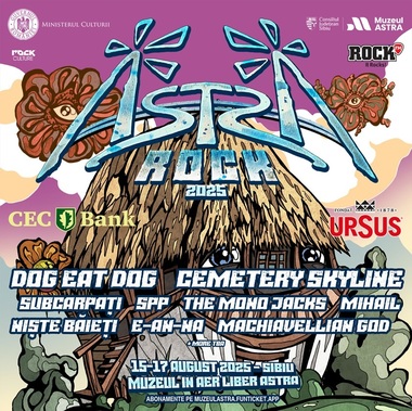 ASTRA Rock 2025 - Dog Eat Dog şi Cemetery Skyline, noile nume de pe afiş