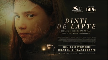 Filmul „Dinţi de lapte”, aplaudat la Festivalul Internaţional de Film de la Veneţia, va avea premiera naţională în 14 octombrie - VIDEO