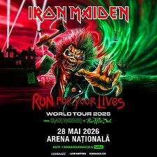 Iron Maiden aduce turneul „Run For Your Lives” la Bucureşti în 28 mai
