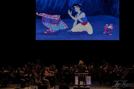 Spectacolul „Aladdin”, la Sala Palatului - Filmul original Disney proiectat integral, pe muzica Orchestrei Simfonice Valahia