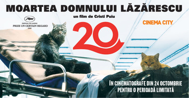 „Moartea domnului Lăzărescu” revine în cinematografe din 24 octombrie pentru o perioadă limitată